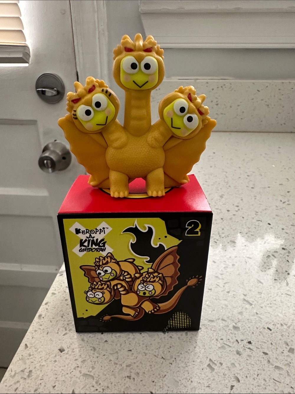 Keroppi King Ghidorah Collectible Figure